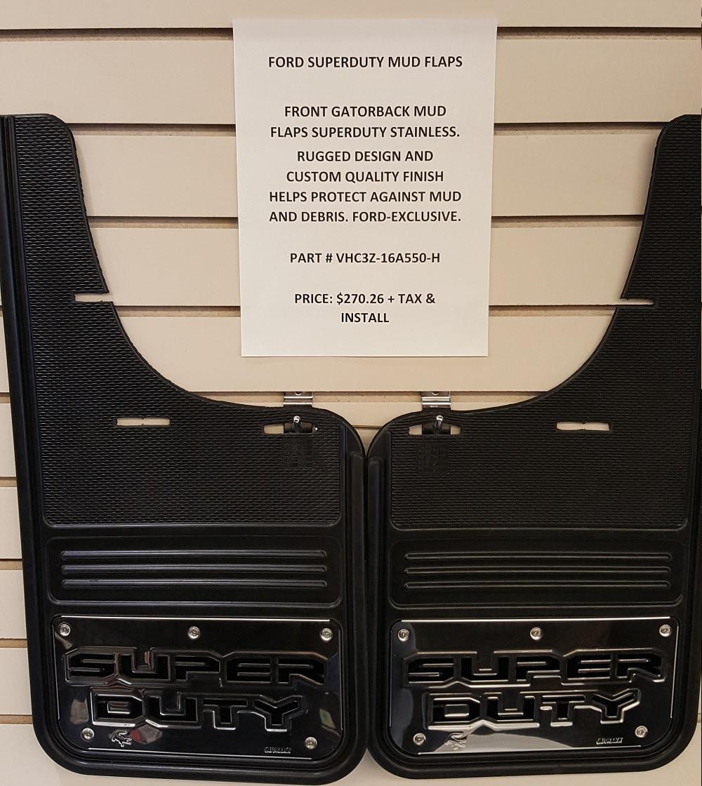 Ford SuperDuty Mud Flaps - Parts Garage Sale
